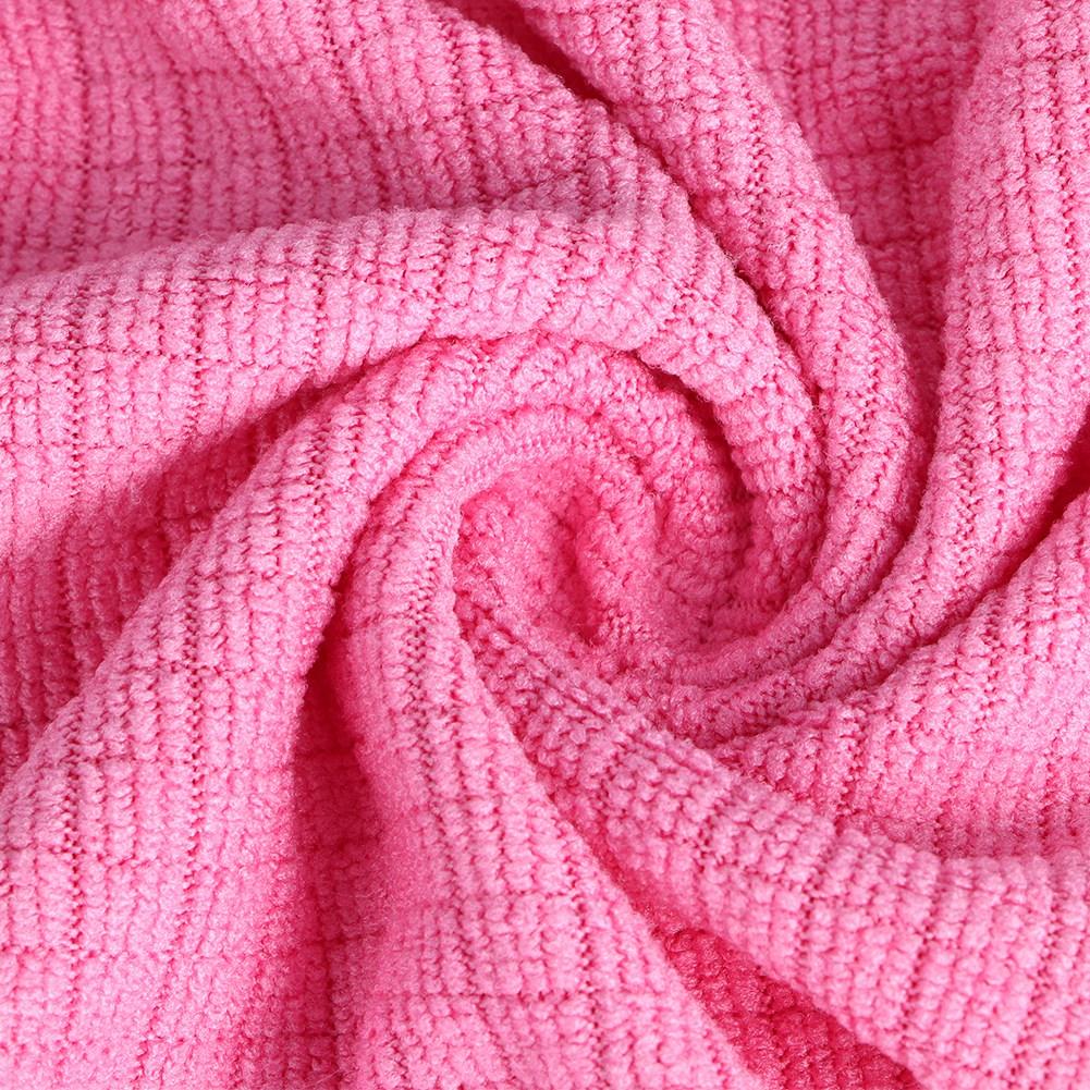 4pcs Microfiber Cleaning Cloth Absorbable Dish Cleaning Towel Kitchen Clean Tool