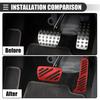 Brake and Accelerator Pedal Covers Single  for Chevrolet Camaro