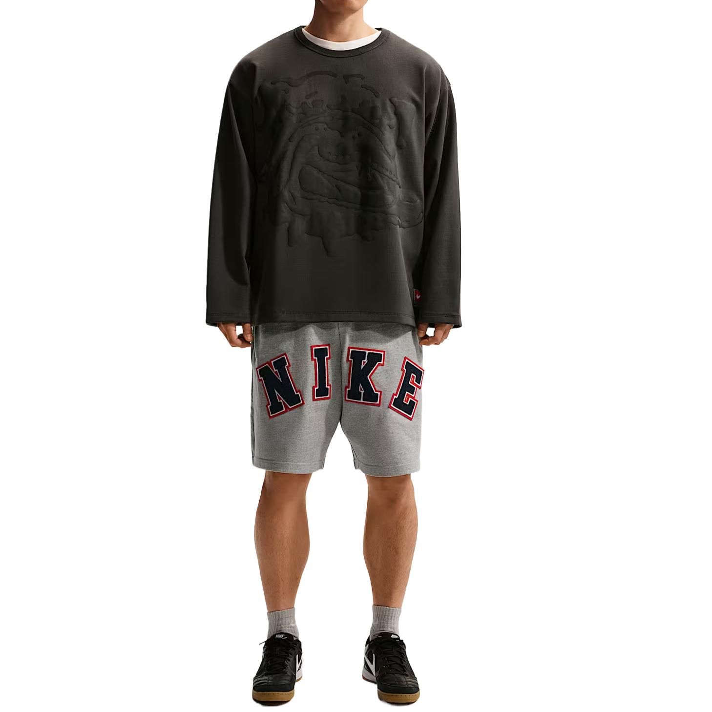 Nike Casual Shorts Men s Toned Dark Gray/Obsidian Color Moderate IF2236-063 L