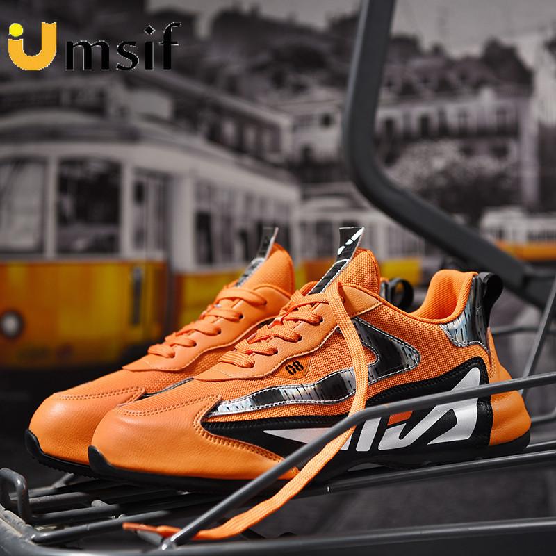 New Couple Mesh Breathable Sneakers Low-cut Lightweight Non-slip Men's and Women's Running Shoes