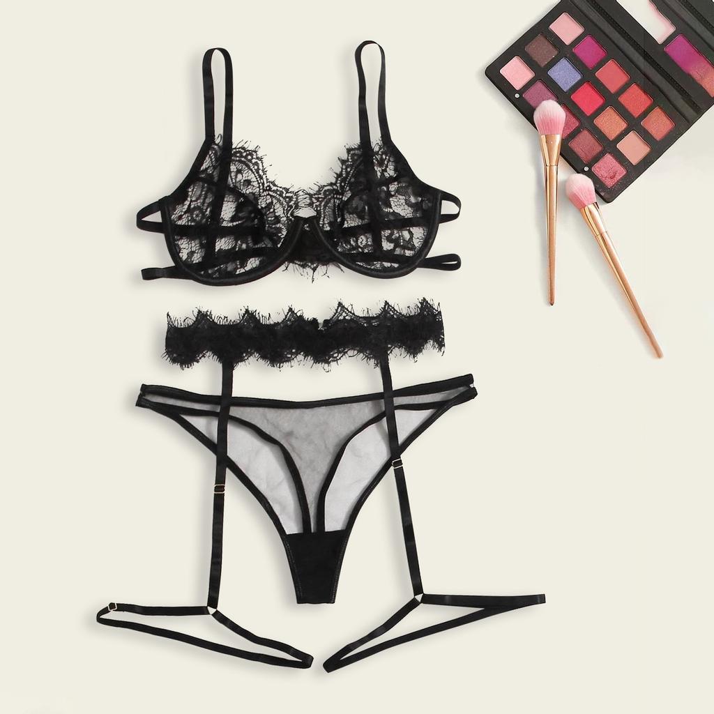 New Sexy Fashion Lace Lingerie Underwear Sleepwear G-string Pajamas Garter