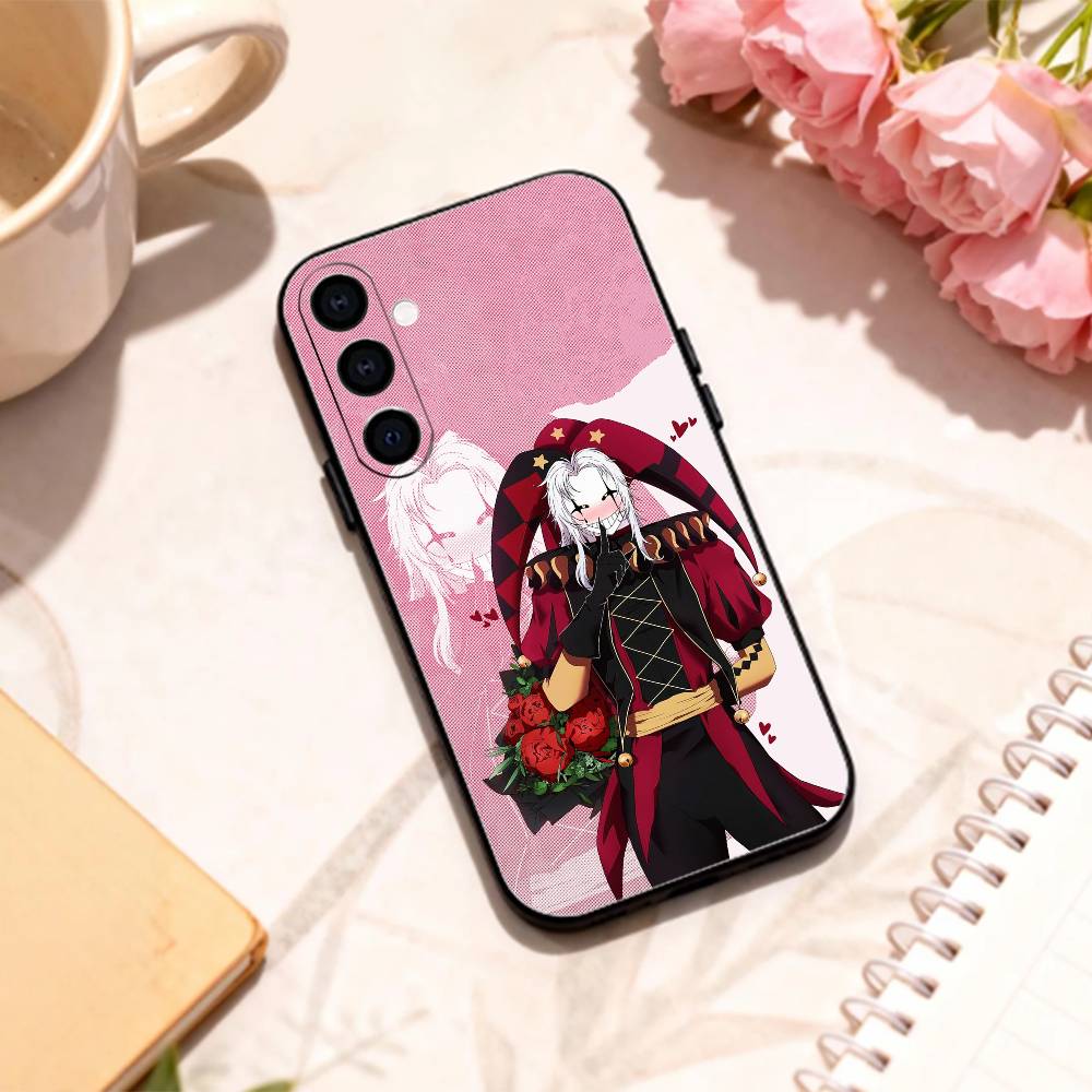 

cool T-The Freak Circus P-Pierrot phone Case For Samsung Galaxy A73,A72,A71,A70,A53,A52,A51,Others Soft Black Shell Samsung a70