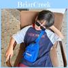 Trendy Children's Sling Bag Lightweight Nylon Crossbody Bag For Boys And Girls With Fun Prints