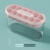 Multi-layer Silicone Ice Cube Tray & Storage Box - Large Press-type Design for Home Use