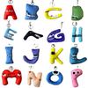 Cozy Alphabet Lore Plush Pendant Doll Baby Educational Toy Home Decor Xmas Gift