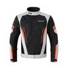 Mens Winter Motorcycle Riding Jacket Waterproof Thermal Padded Off-Road Racing Protective Gear Black Gray
