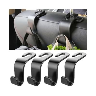 4PCS Set Car Seat Headrest Hook Rear Seat Storage Organizer  for Interior Organization