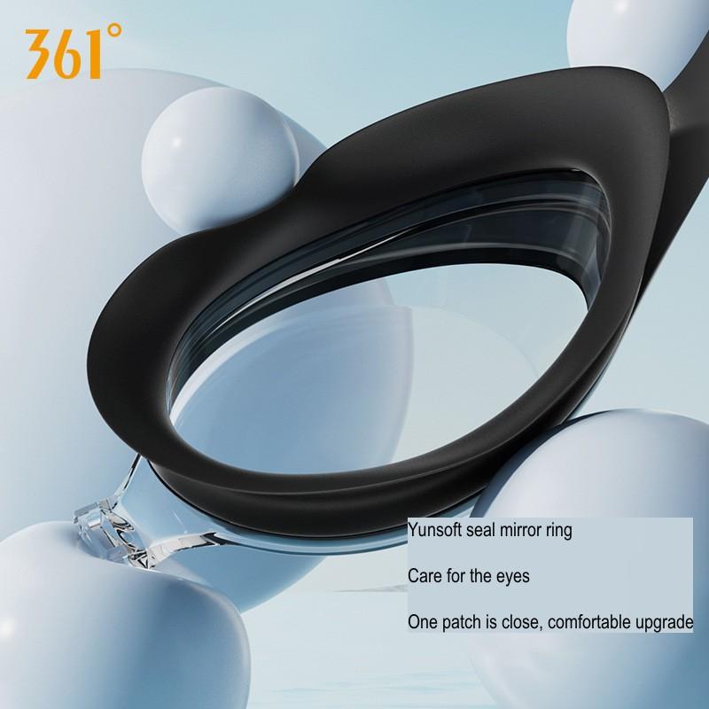 361°Adults Anti-fog Professional Water Sports Swim Eyewear Goggles Anti-UV Men Women Adjustable Silicone Beach Surfing Glasses Li Practical Use