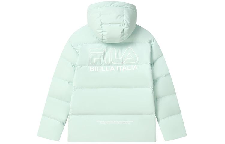 Men's Jacket FILA WHITE Down Jacket Unisex Nile Green