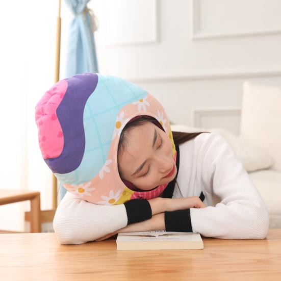 Påsk Huvudbonad Mjuk PP Bomull Härlig Färgglad Ägg Varm Mössa Utklädnad Unisex Tecknad Påskägg Hatt Cosplay Kostym Fotorekvisita