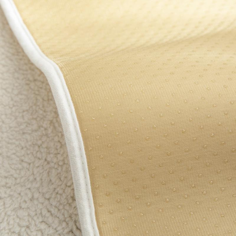 Winter Lambskin Sofa Cushion Thickened Fleece Cushion Non-Slip Leather Sofa Cover High-End Nordic Simple Winter