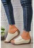 2026 Plus Size Women's Thick Sole Wedge Slippers, Outdoor & Casual, with Fashion Straps and Open Toe Design.