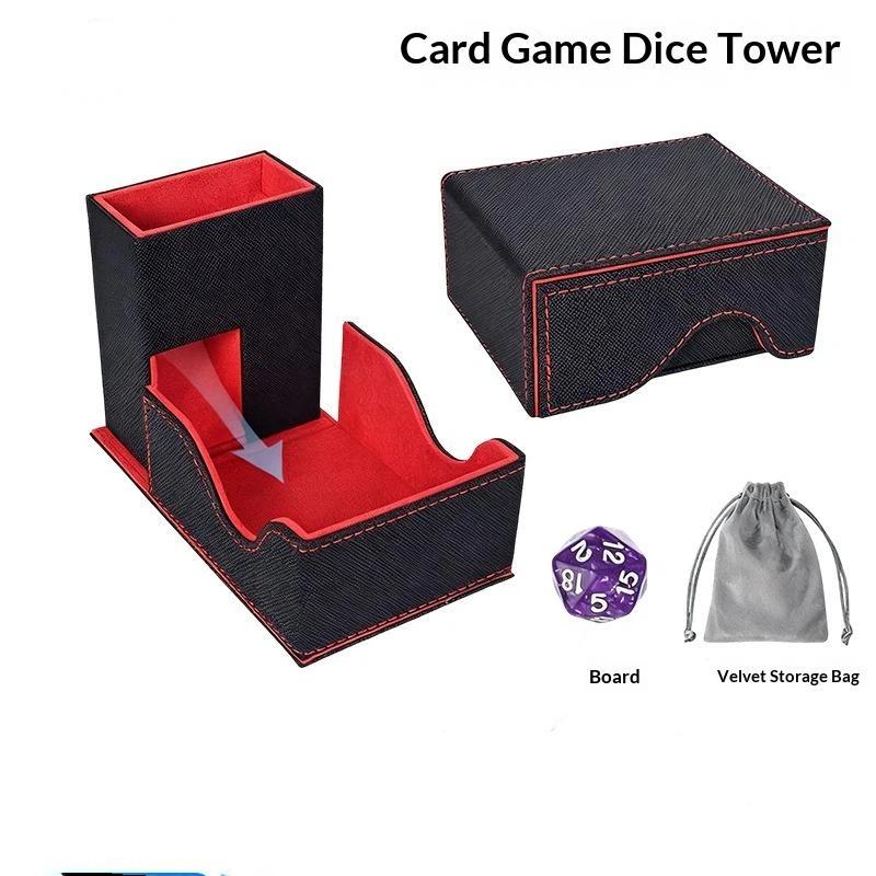 Dice Roller Tower Foldable Portable 1 Pack with Storage Bag Perfect for Board Game Party RPG DND Gaming Events