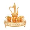 6-Cup Tea Set with Tray And Wine Decanter for Home Events