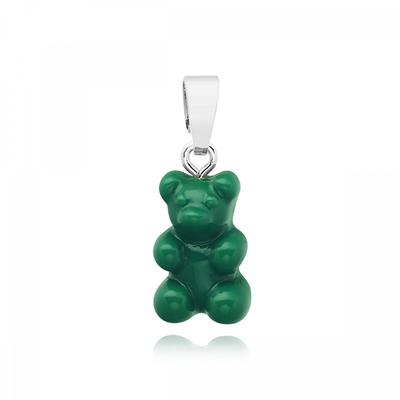         Nostalgia Bear Vegan Classic Connector Silver                         