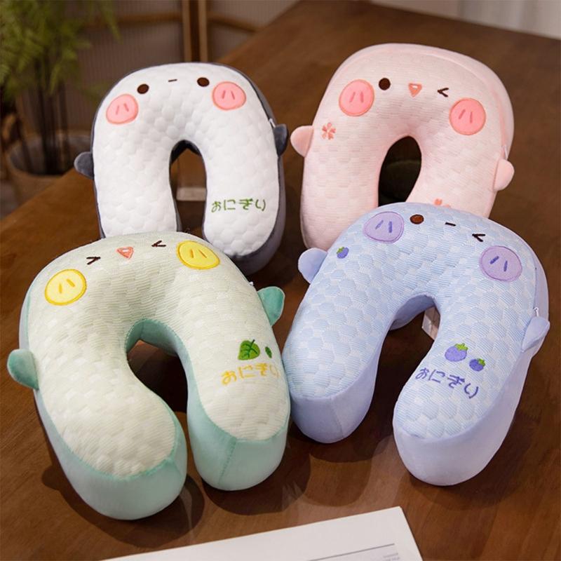 Baby Head And Neck Support U Shape Cushion Memory Foams Neck Pillow For Car Seats Ensuring Safety Comfort During Travel