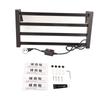 Thermostatic Towel Shelf Wall Mounting Electric Heating Drying Towel Rack for Home Bathroom UK Plug