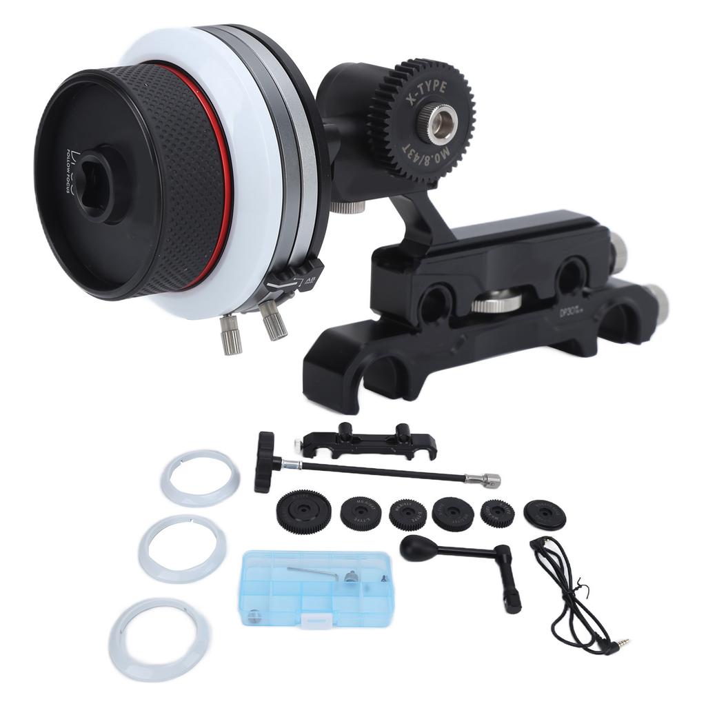 JTZ DP30 Cine Focus Follow Electric Focus Puller Ring for FS7 GH5S A7III BMCC for ARRI