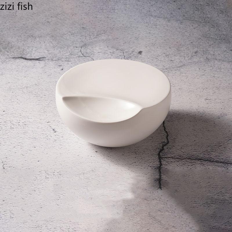 Thickened Ceramic Bowl Dessert Bowl Salad Bowls Noodle Bowls Dinner Plates Sashimi Plates Sushi Plate Dim Sum Dish Snack Trays