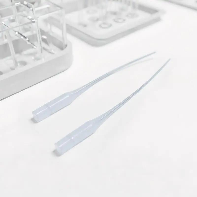 100pcs Precision CA Glue Tips Plastic Micro-Tips Extender Applicator for Fine Detail Work