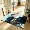 Manhwa L-lost In The Cloud Cute Carpet Bathroom Anti-slip Mat Door Mat Home Decoration Mat Entrance Door Mat Scratch-resistant