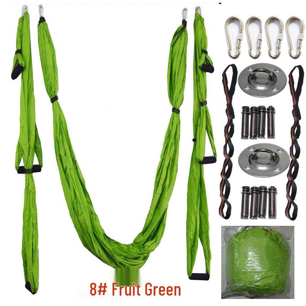 Sada hamaky pro aerial jógu: 6-úchytkový neelastický nylon pro inverzi a fitness