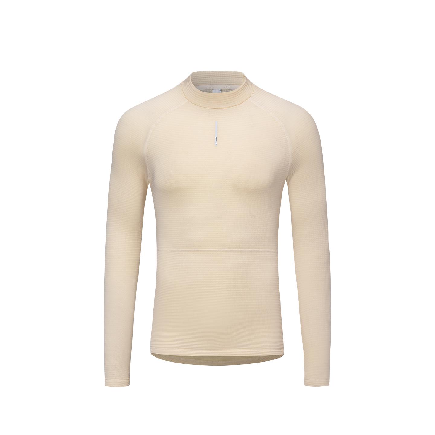 

Anta Training Series Merino Wool Zero Long Sleeve Knit Shirt Spring 2026 T-Shirt Unisex tops Duck-Down-White 972617401-2 3XL