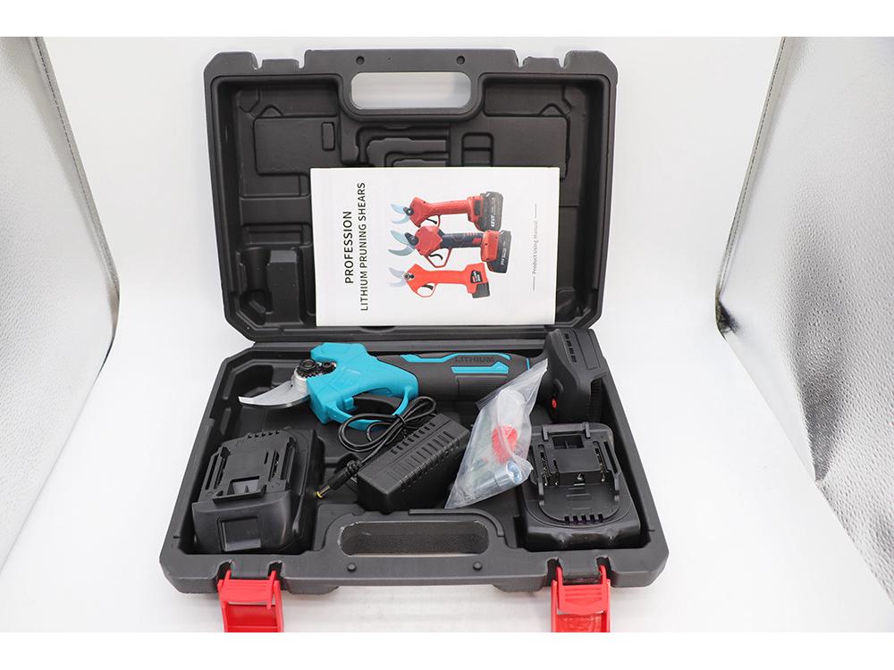 Cordless Electric Pruning Shears - Rechargeable Lithium Battery for Branches and Fruit Trees