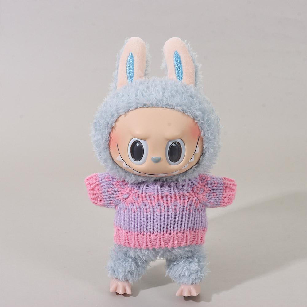 Hand-made Doll Clothes 10cm Cotton Doll DIY Clothes Changing Doll Accessories  for Children Toys