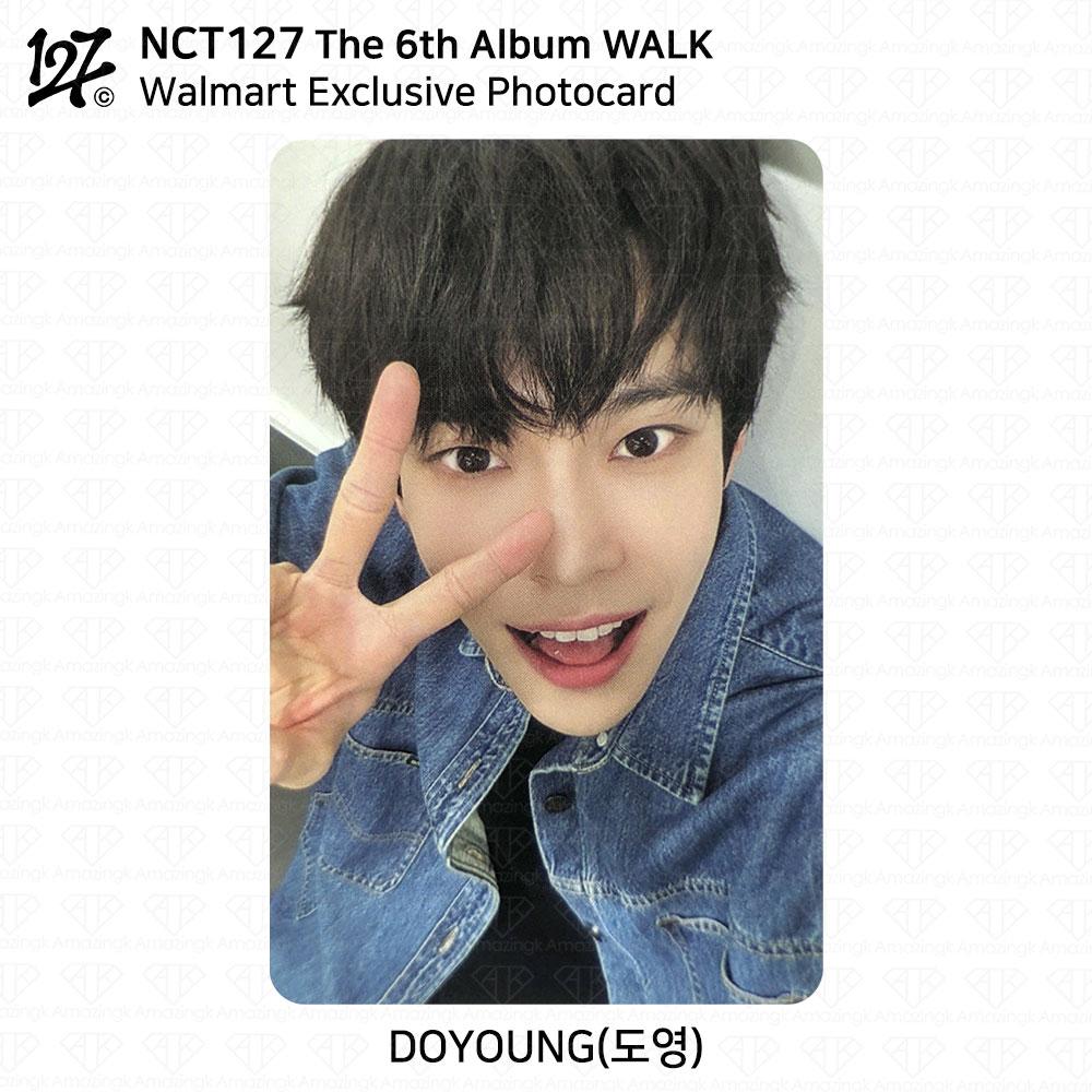 NCT127 The 6th Album WALK Exclusive Photocard SMtown Global Walmart KPOP