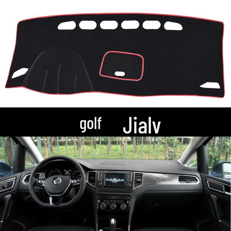 Volkswagen Series Dashboard Sunshade Mat and Sun Visor Trim for Interior Modification