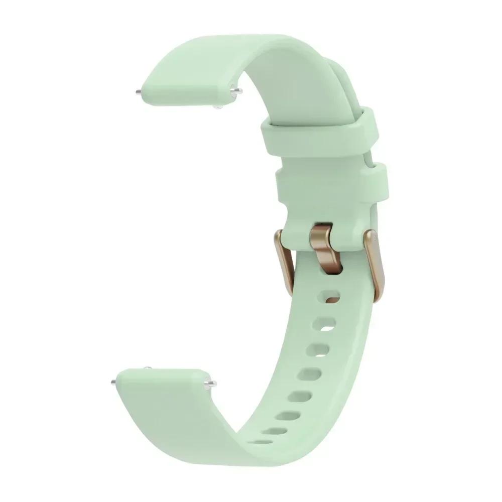 14MM Silicone Band Strap For Garmin Lily 2 Soft Smart Watch Accessories New Fashion Sports Bracelet Wristband Multiple Colors