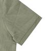 Mens Short Sleeve Linen Loose Casual Collar Polo T Shirt