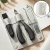 Core Zone Thick Toenail Care Tool Nail Clipper Set Off-White