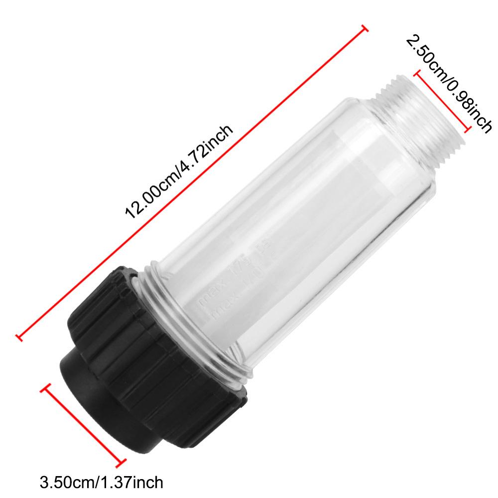 For Karcher K2 K3 K4 K5 K6 K7 Filter G 3/4'' Plastic Machine Prevent Dirt High Pressure Washer Connection Fitting Water Filter