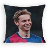 Dutch Frenkie De Jong MidCourt Pillow Case Sofa Living Room Bedroom Headboard Backrest Cushion Square Cushion Nap Time