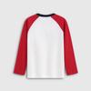 GAP Kids Logo Print Color-Block Raglan Long-Sleeve T-Shirt