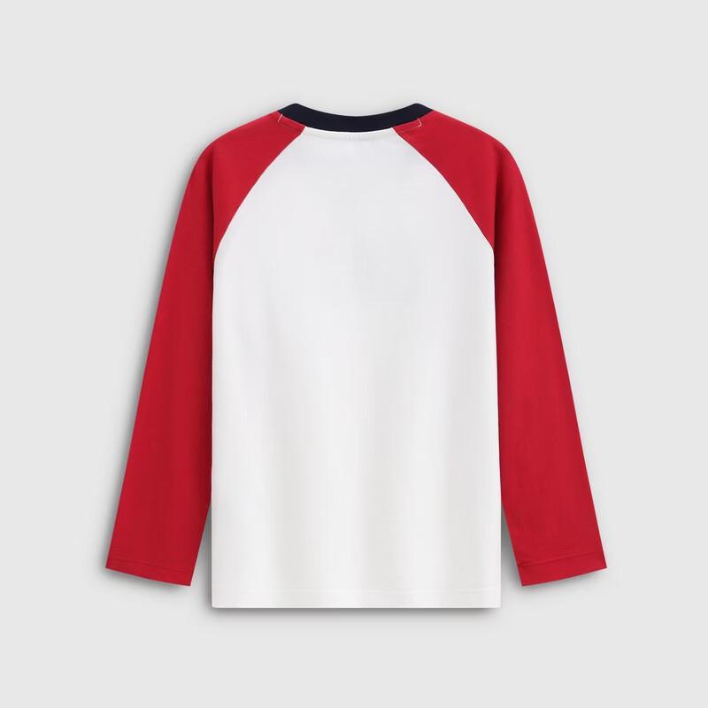 GAP Kids Logo Print Color-Block Raglan Long-Sleeve T-Shirt