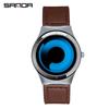 Sanda Men's Waterproof Quartz Watch - Fashionable Korean Style Trendy Student Wristwatch