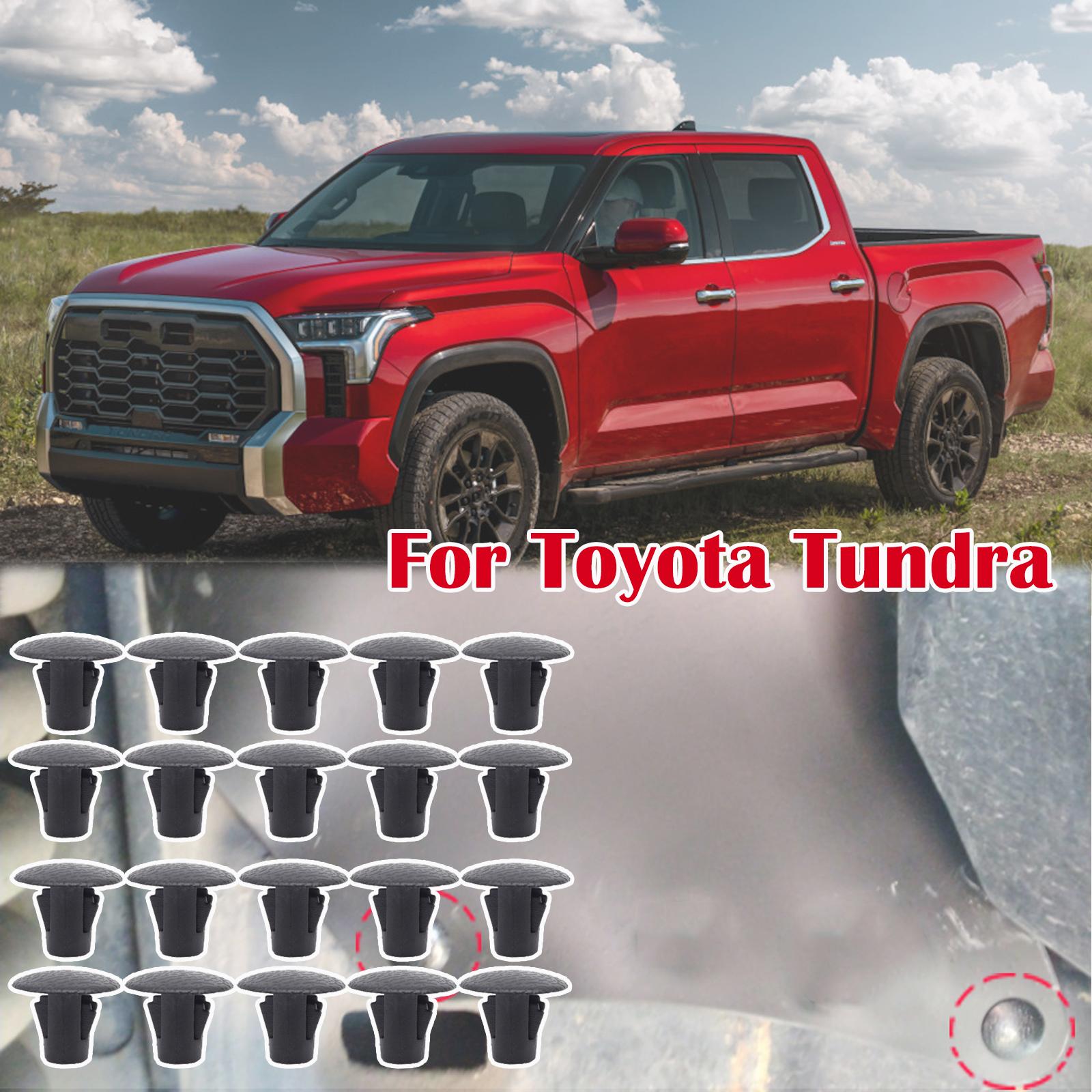 

Для Toyota Tundra XK50 XK40 XK30 2000-2016 2017 2018 автомобильные брызговики зажимы для защиты от брызг крыло фартук штифты заклепки отделка 20PCS