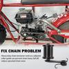 Chain Tensioner With 1-3/4" Roller For Coleman Mini Bike BT200X CT200U Trail CT200U-EX MiniBike TrailMaster Massimo MB200 Hensim Baja Heat Warrior