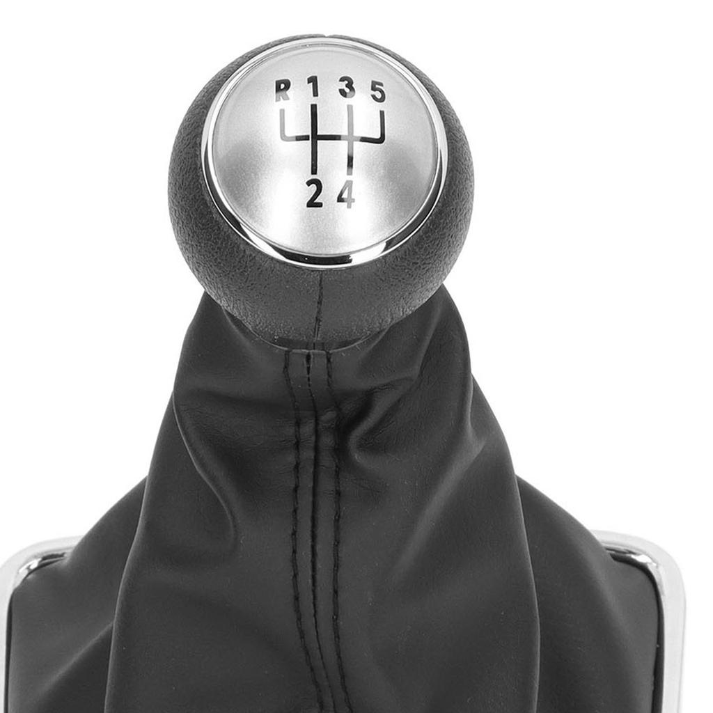 Gear Knob Boot Set 5 Speed PVC Leath Gearstick Lev Gait Kit