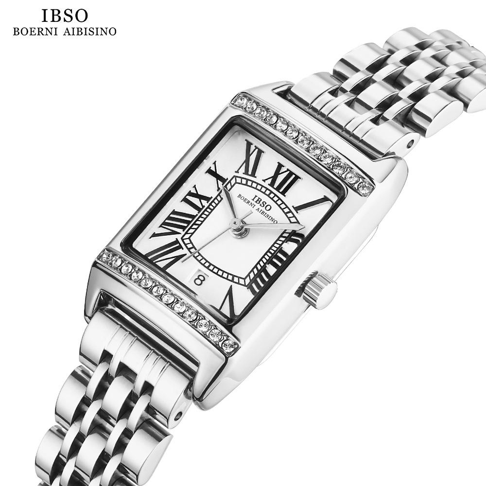 Niche Light Luxury Retro Watch Women S Square Wind Small Dial Watch Women