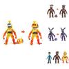Vibrant 6pcs Fnaf Five Nights At Freddy's Light Up Action Figures For Kids