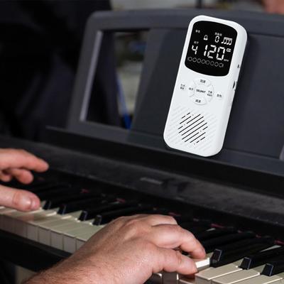 Digital Metronome Electronic Display Lightweight Vocal Counting Tone Generator for