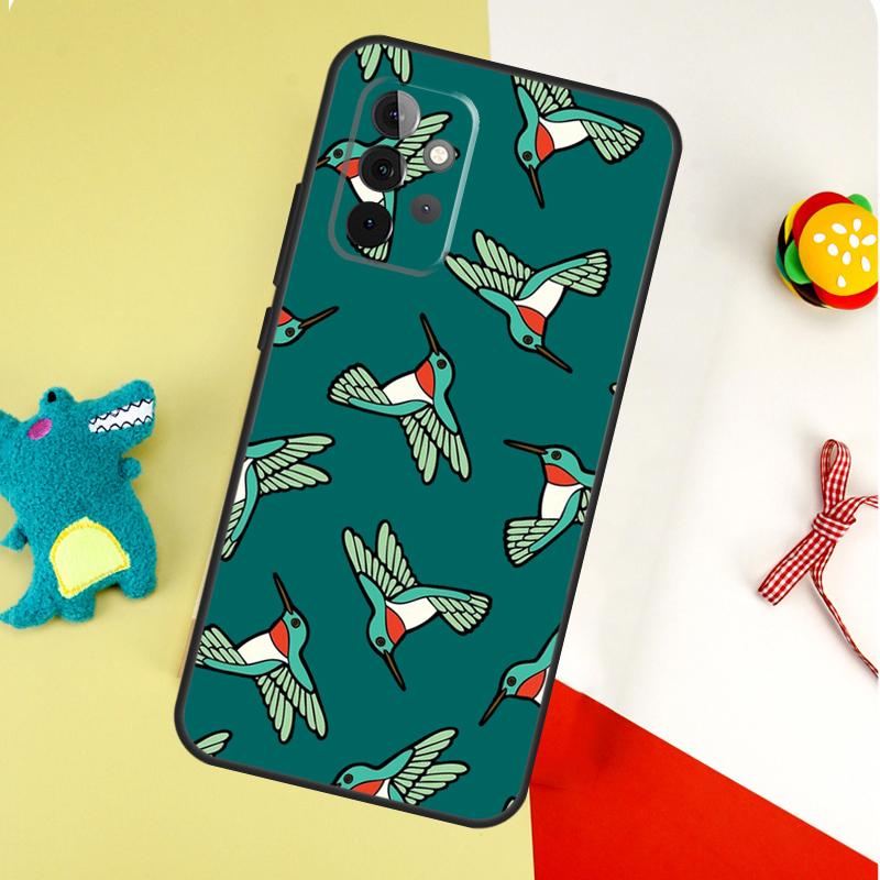 Hummingbird For Samsung Galaxy A05 A06 A16 A54 A34 A14 A55 A35 A15 A53 A33 A13 A22 A32 A52 Phone Case