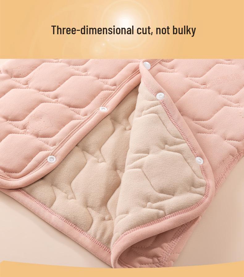 Kids' Cotton-Padded Winter Jacket: Warm Inner Layer for Boys and Girls, Ideal for School Uniforms