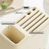 Kitchen Countertop Knife & Utensil Drainer Rack