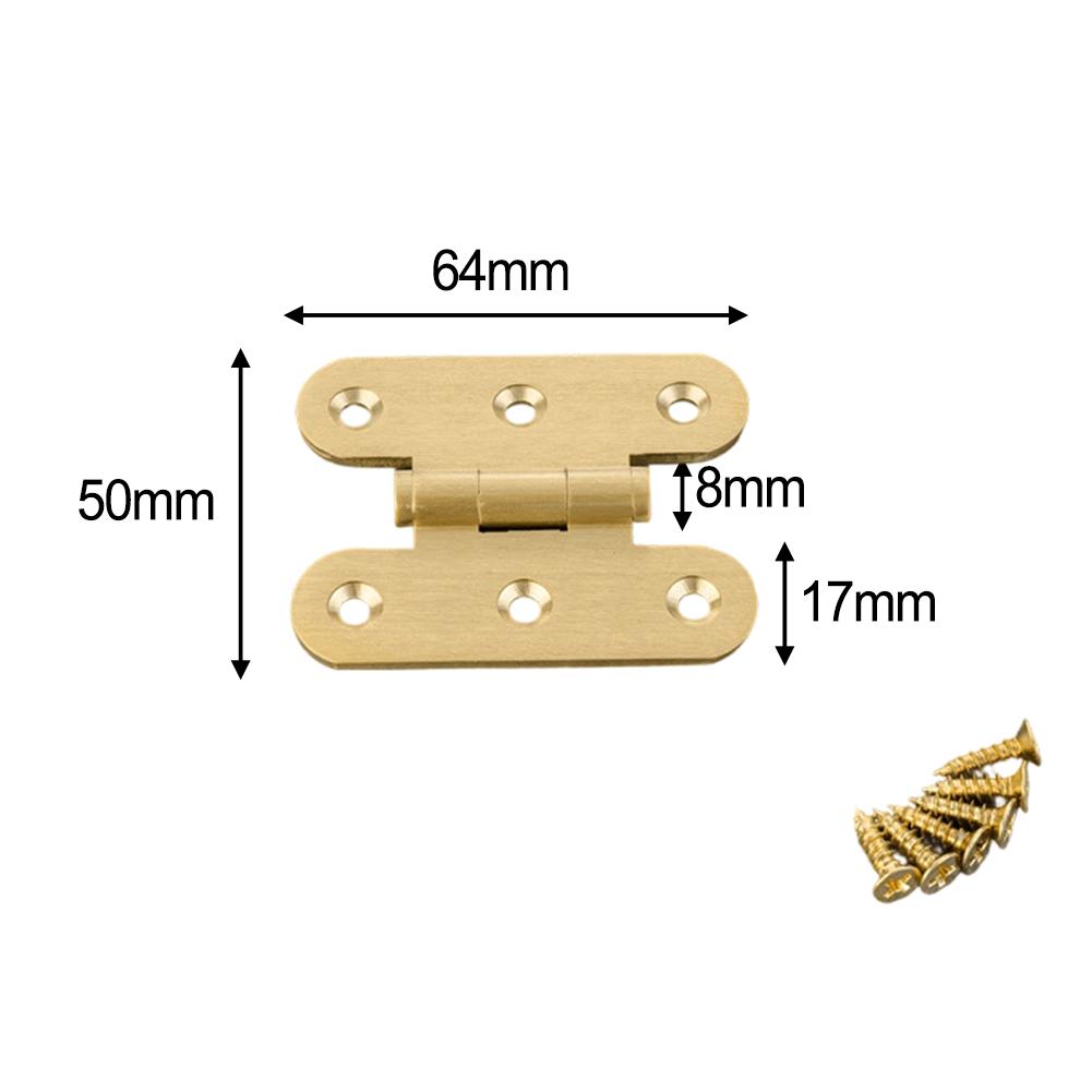 2 Stück Vintage Schmetterling Messing Scharniere für MINI Flache Scharniere für Schranktüren Heimmöbel Beschläge Zubehör