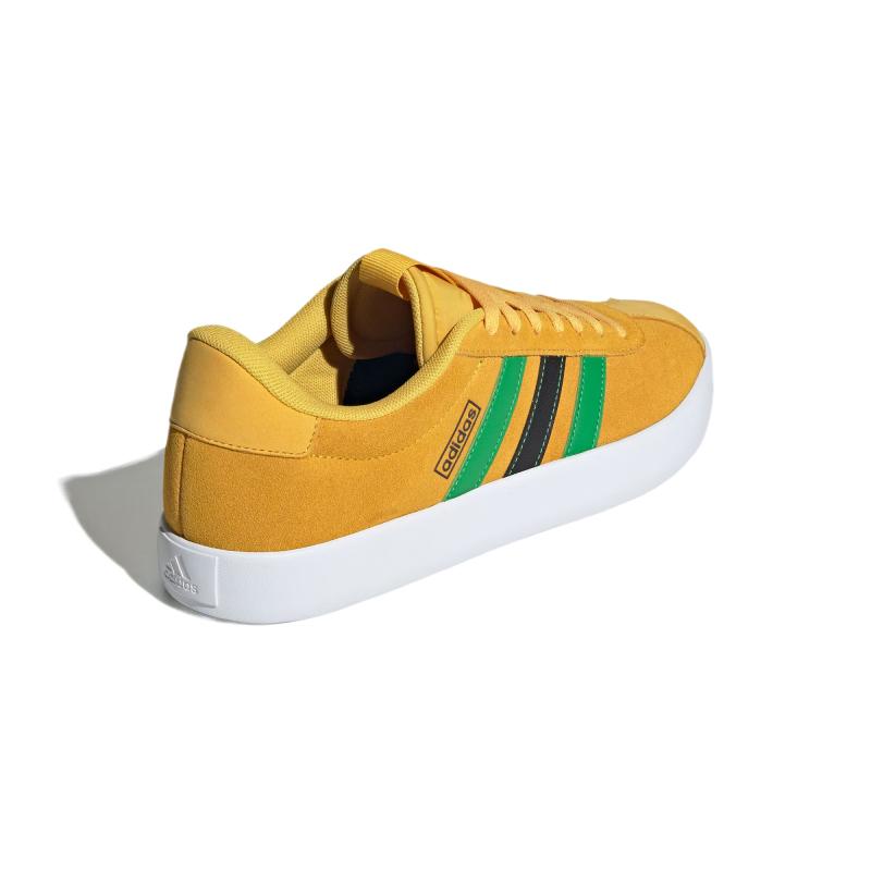 Adidas Coverage Anti-Slip And Wear-Resistant Low-Top Tennis Shoes Unisex Gold/Fresh Green/No. 1 Black Sneakers IF4463
